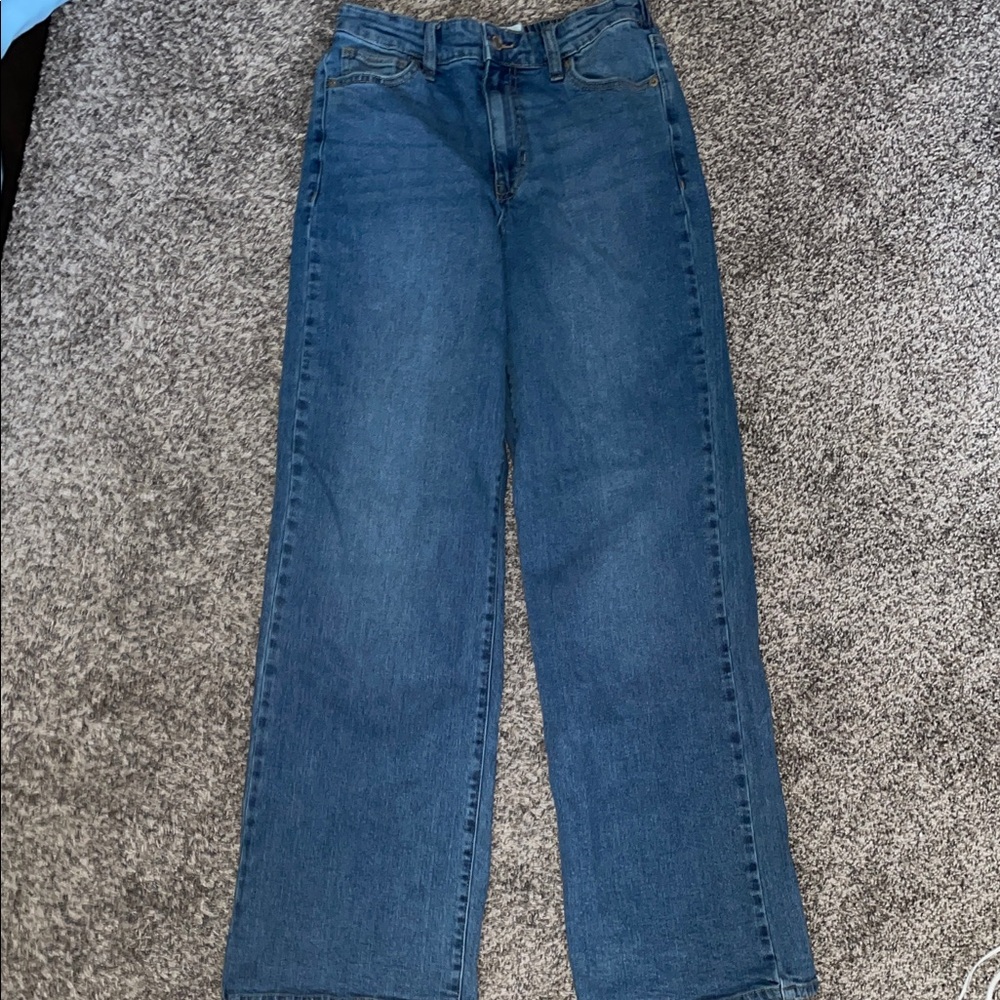 Women’s No Boundaries Elastic Waist Baggy Denim Jeans NWOT - Picture 5 of 5